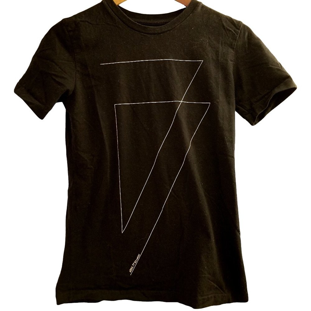 April 77 Black Signature Tee